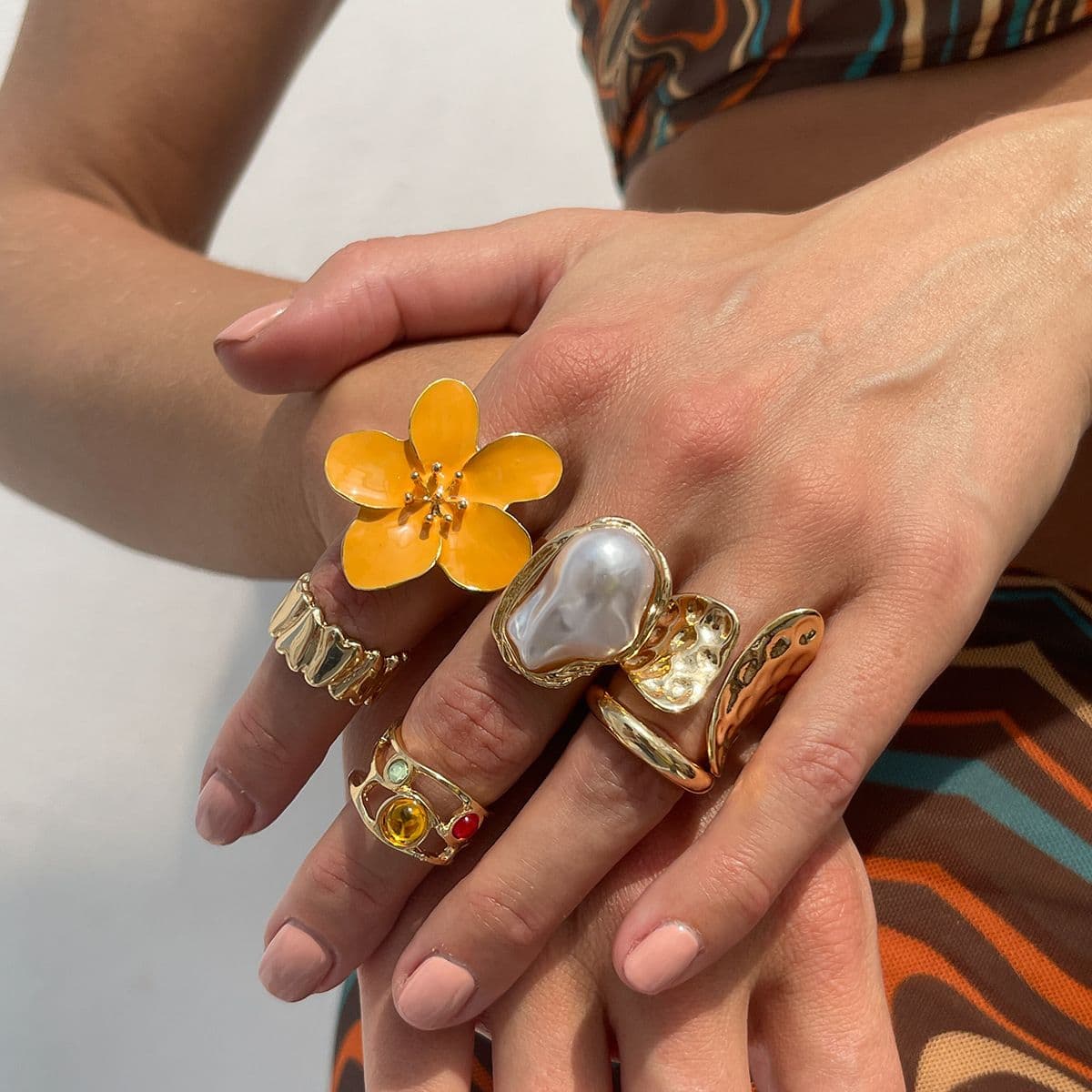 02 Yellow Ring Set