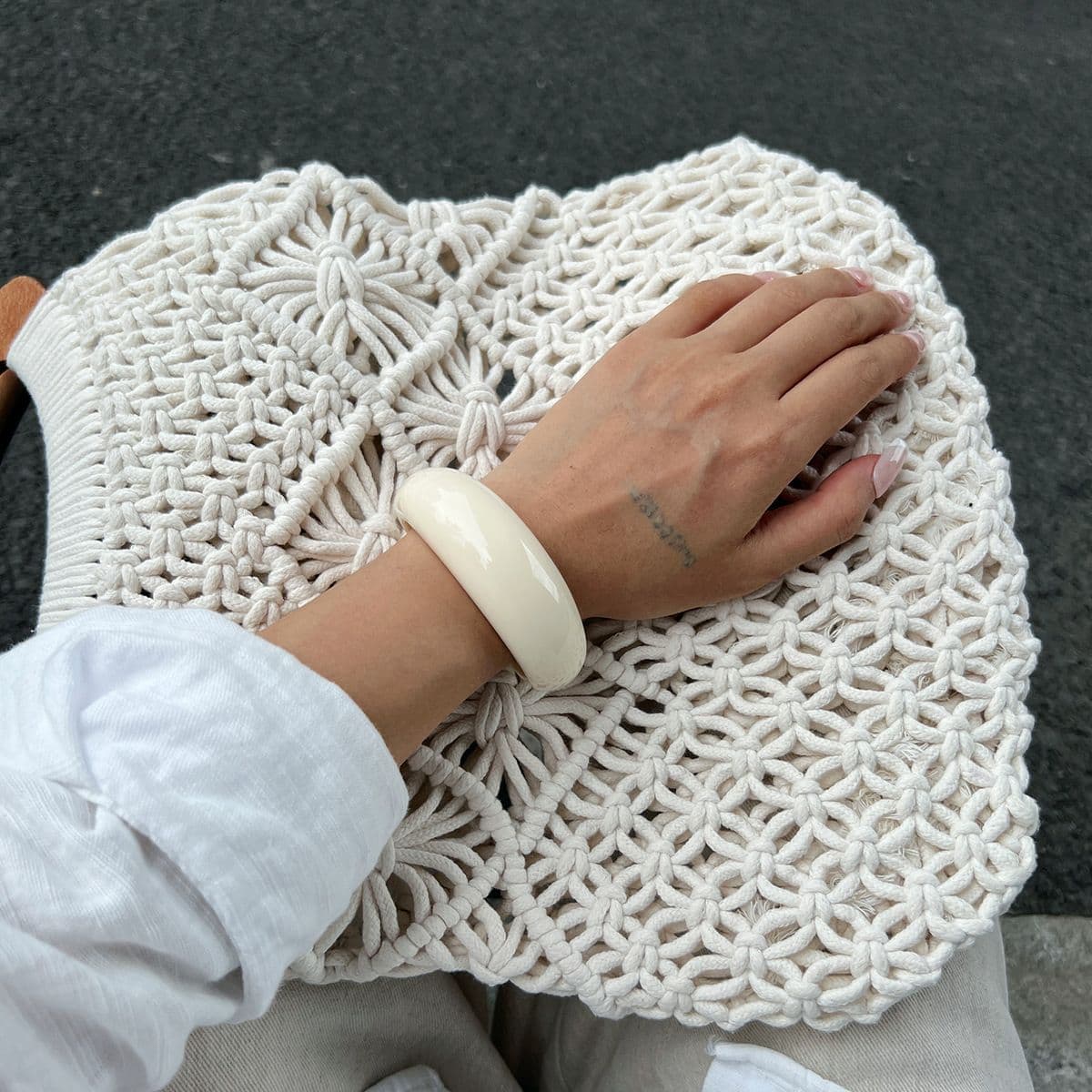 01 White Bracelet