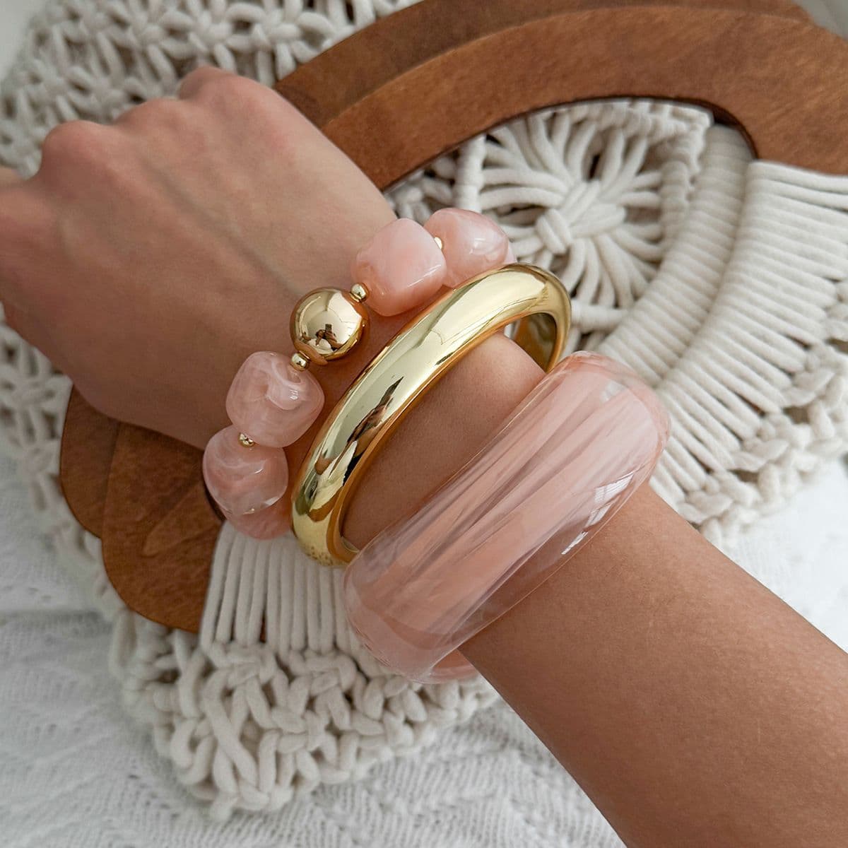 Gold + Pink