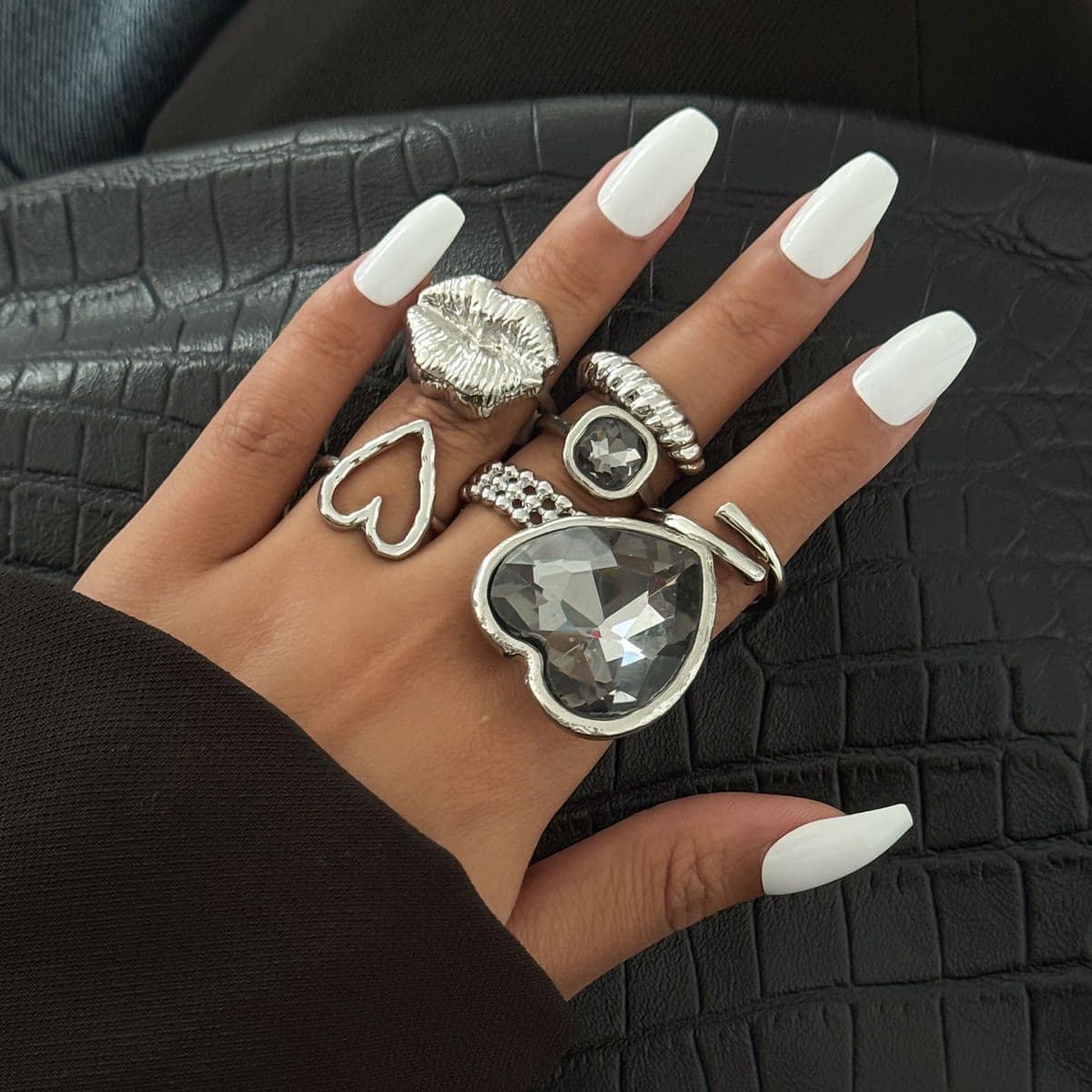 05 White K 7-Piece Set