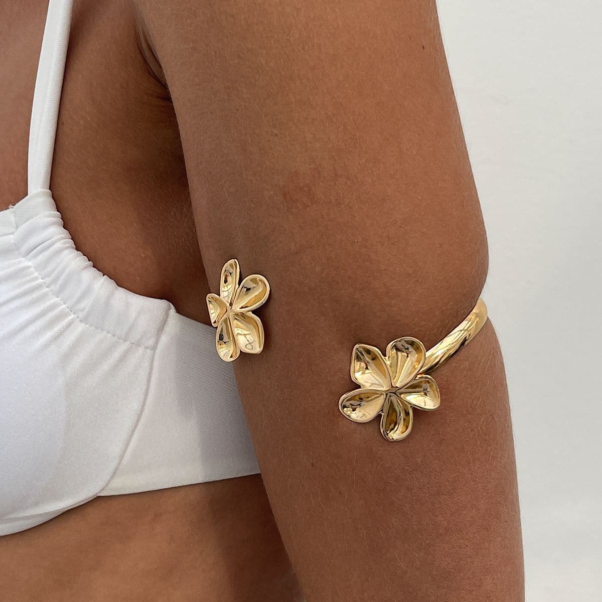01 Golden Arm Bracelet