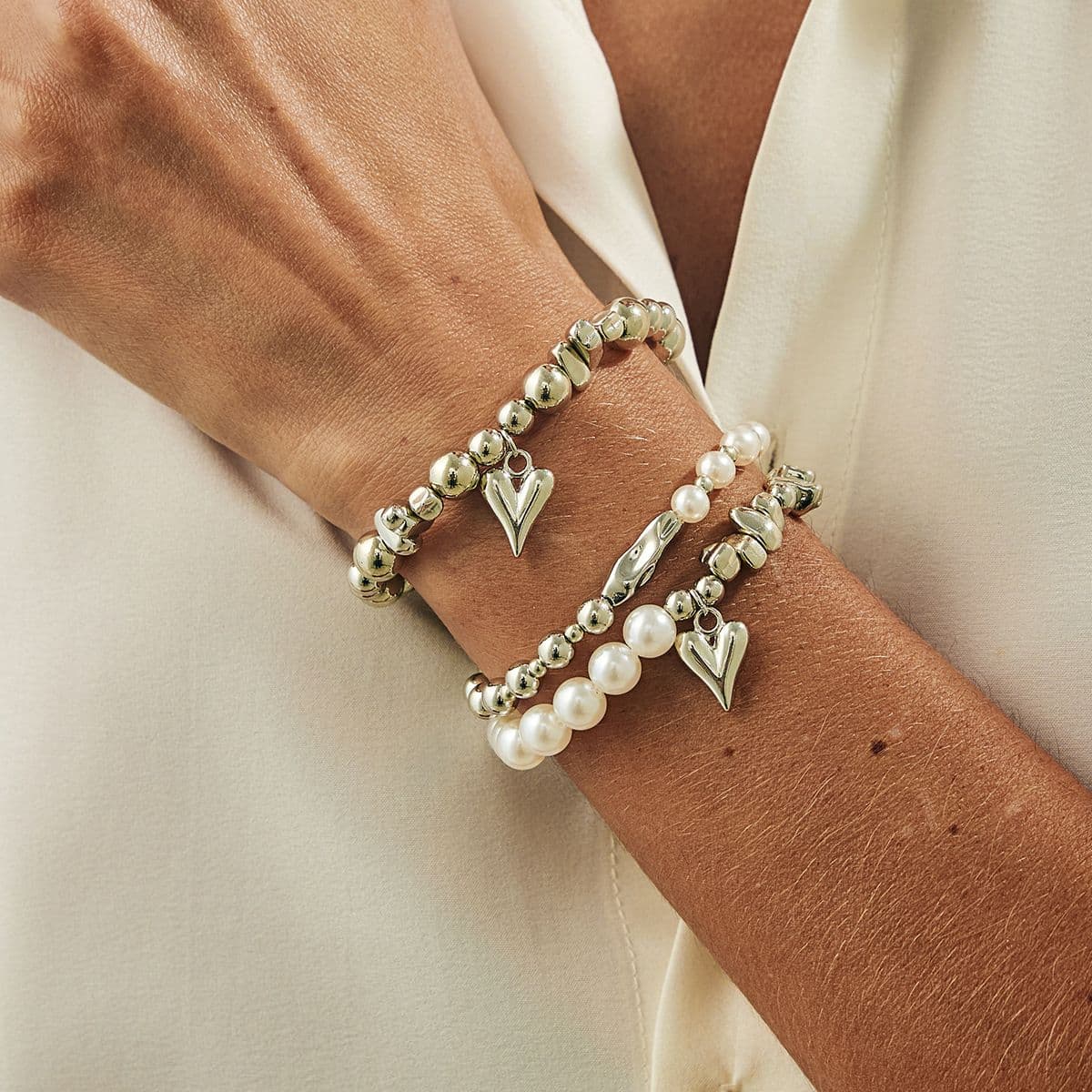 06 White K 3-Piece Set