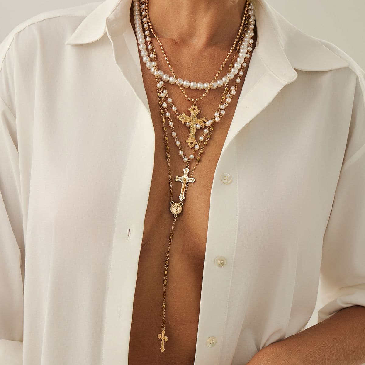 01 Golden Necklace