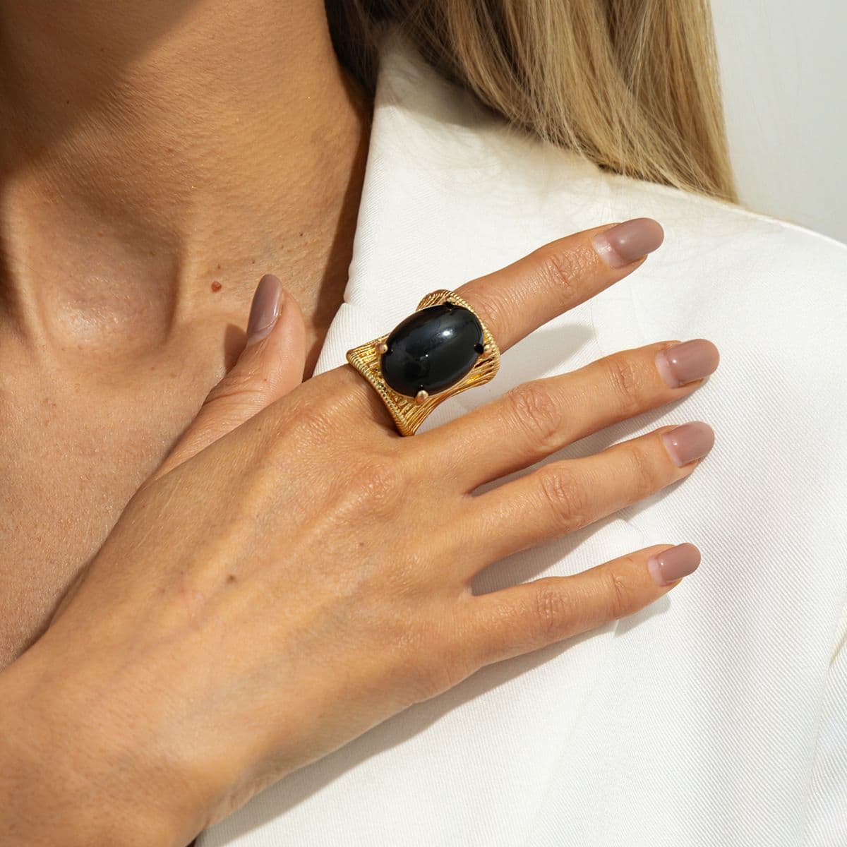 Gold + Black