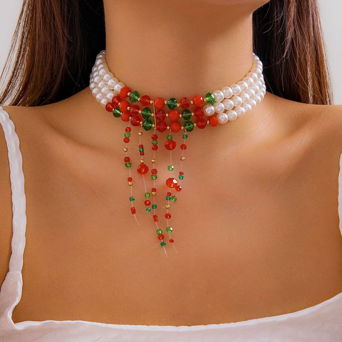 10 Golden necklace