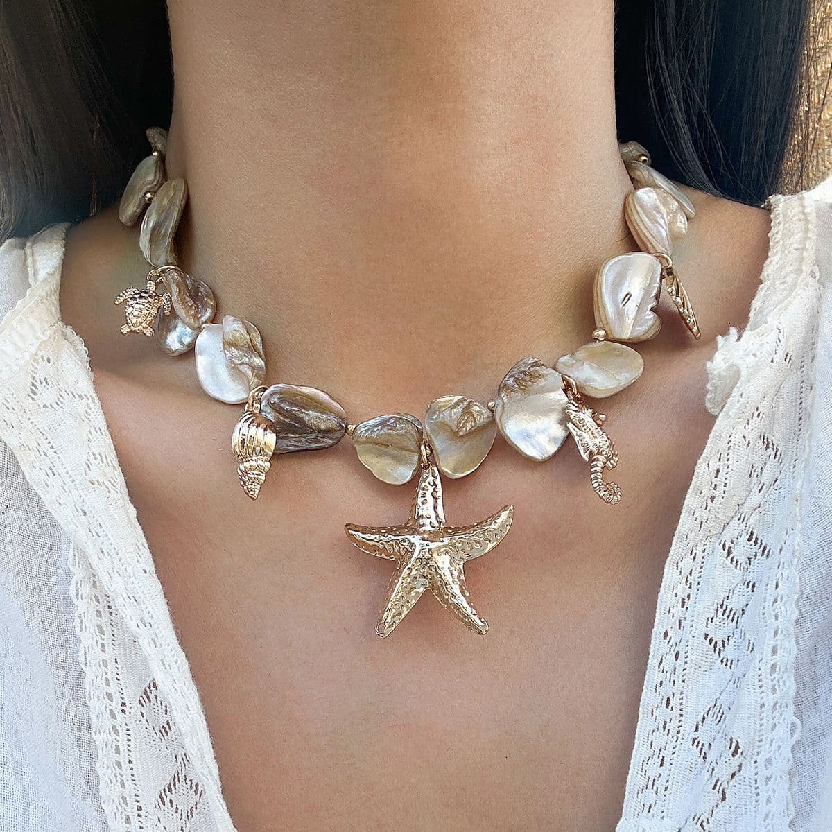 03 White Necklace
