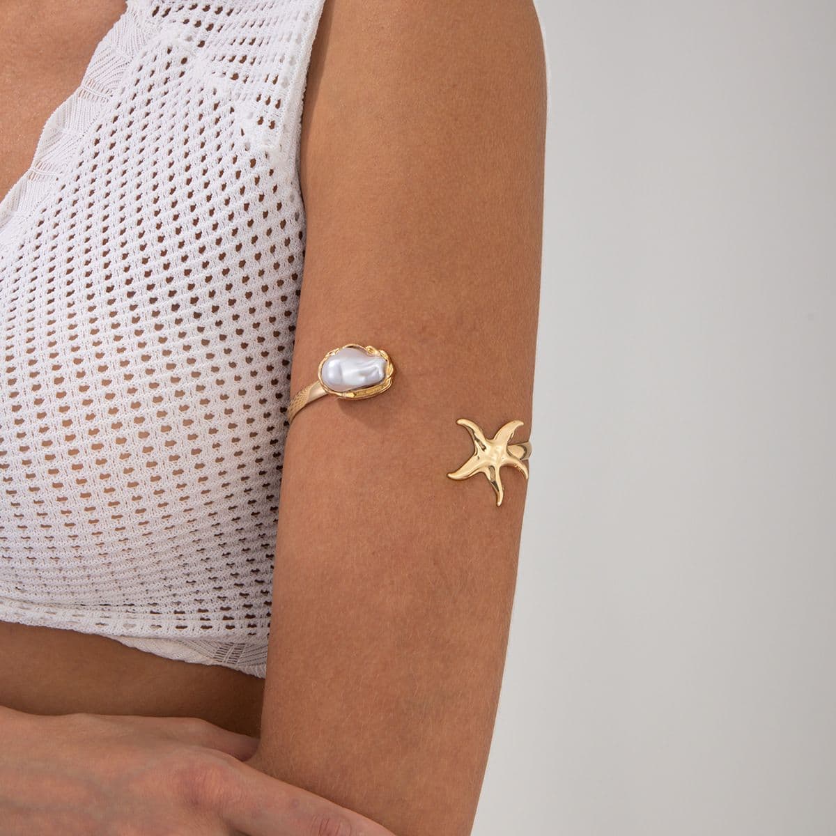 04 Golden Arm Bracelet