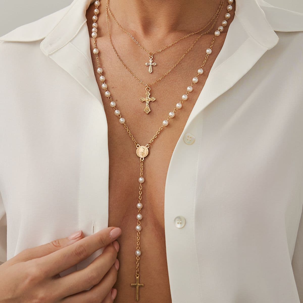 07 Golden Necklace