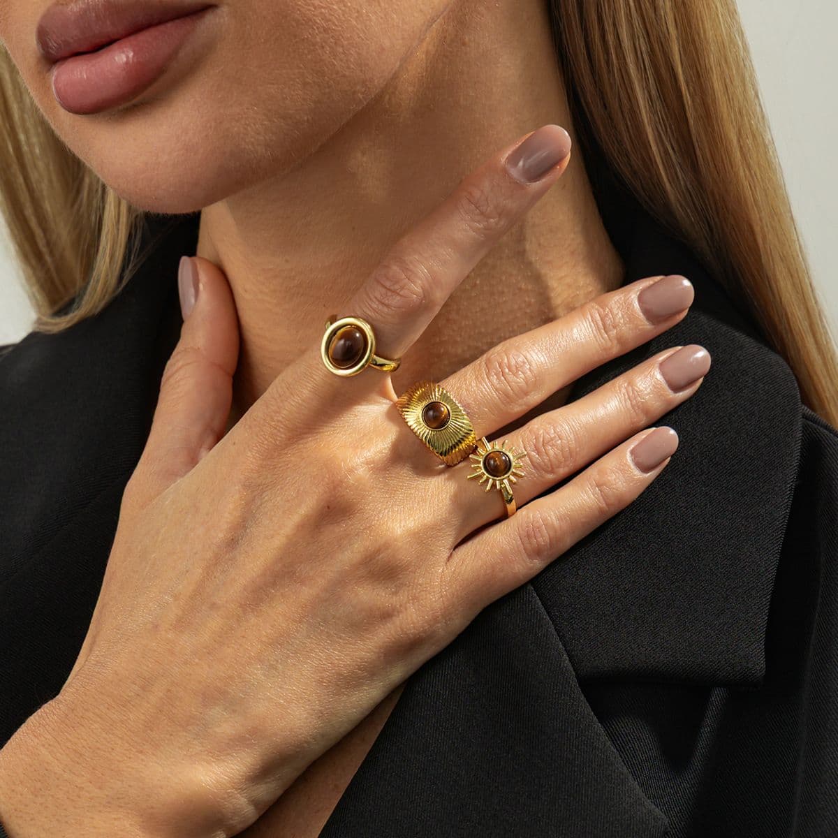 Golden 3-Piece Set