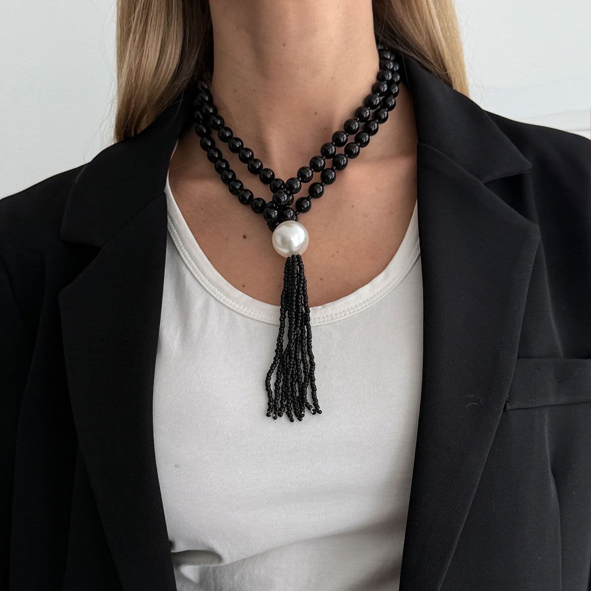 Black necklace