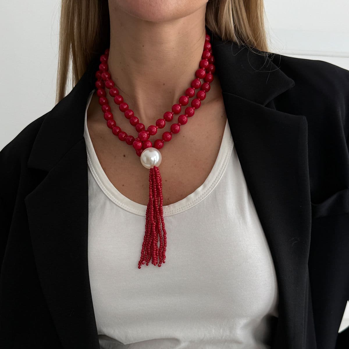Red necklace