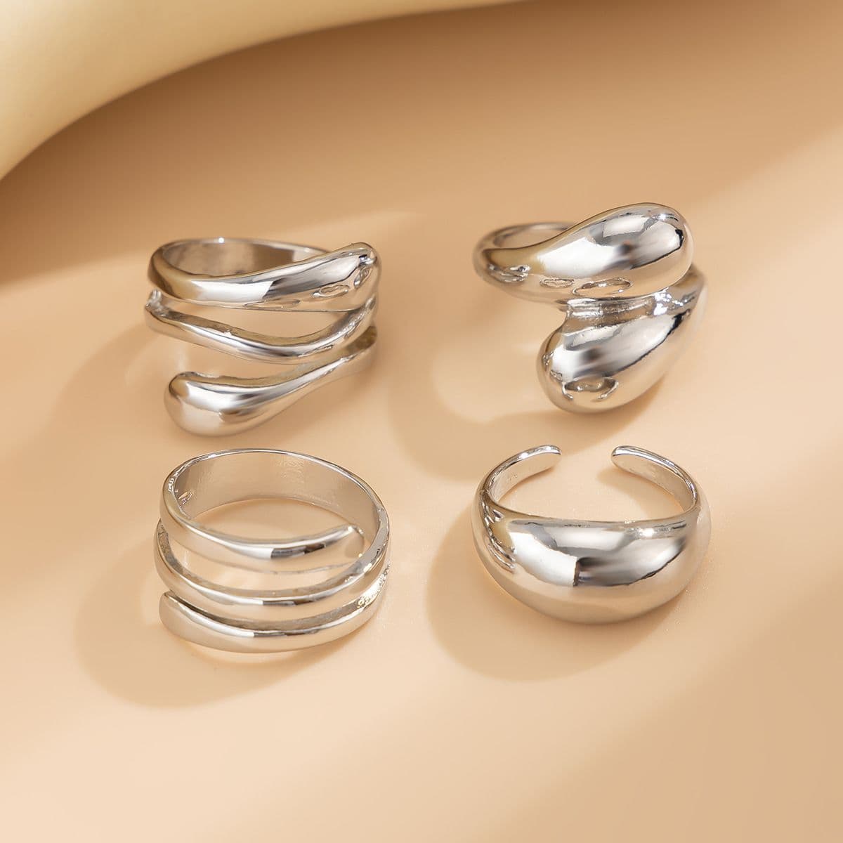 01 White K 4-Piece Set