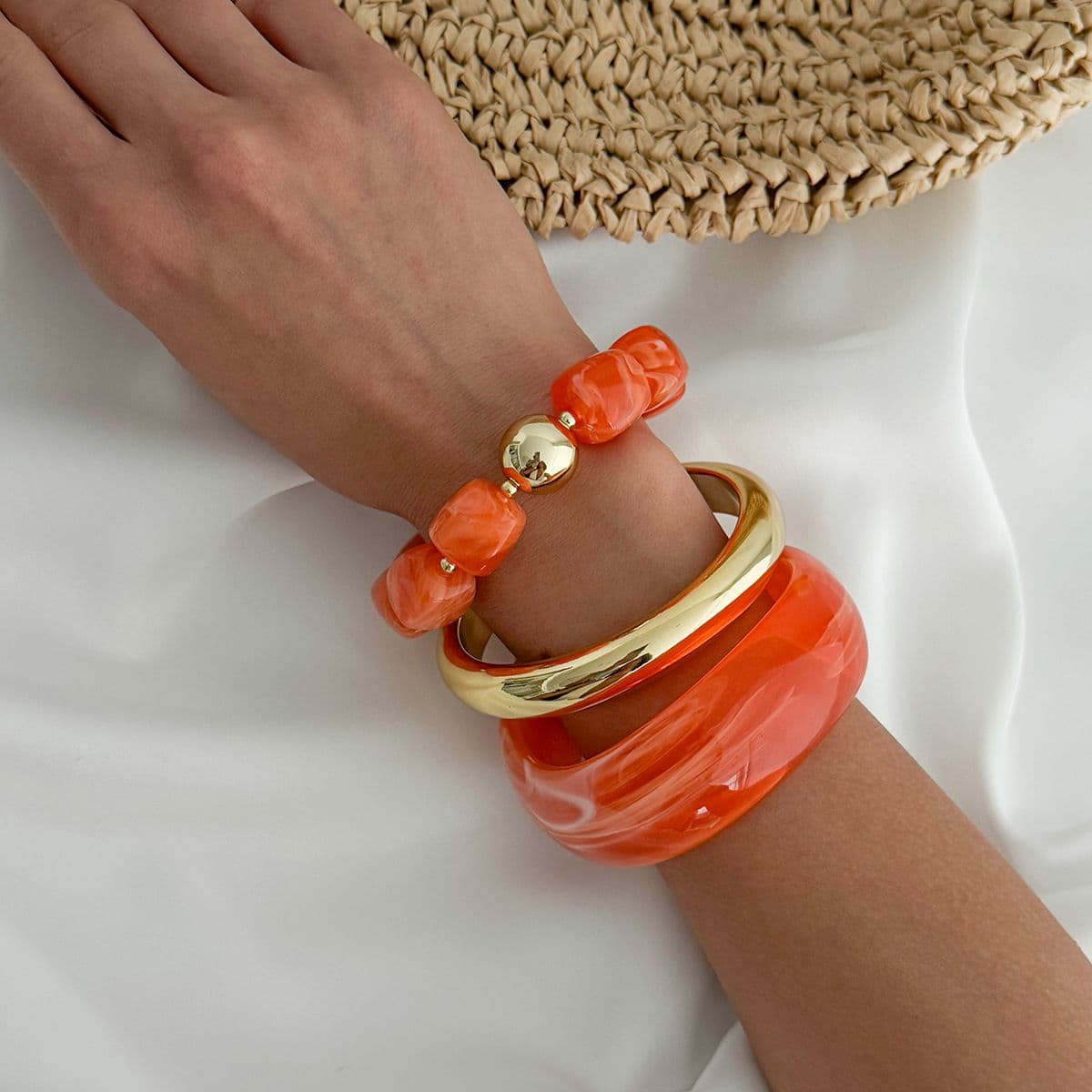 Gold + Orange