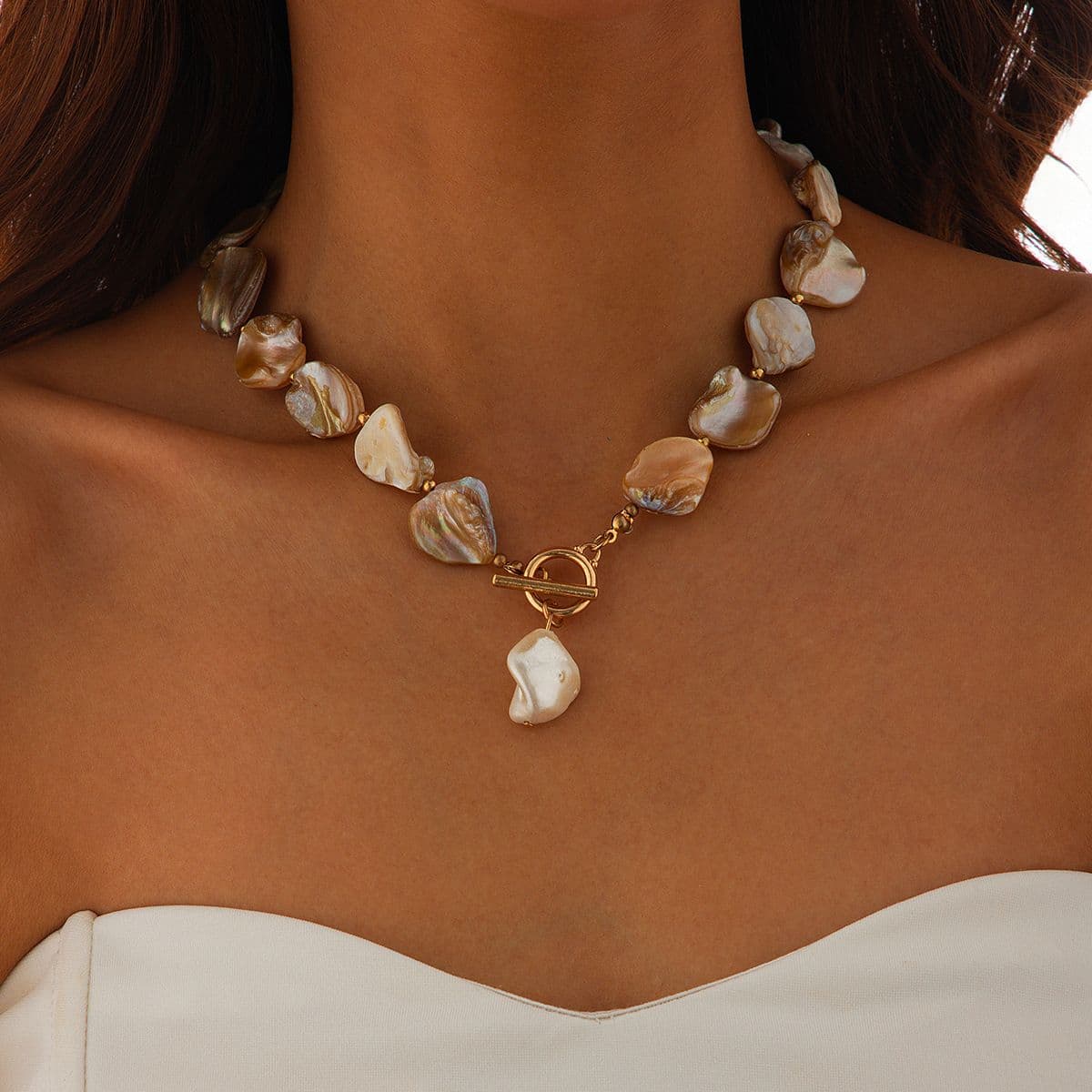 05 White Necklace